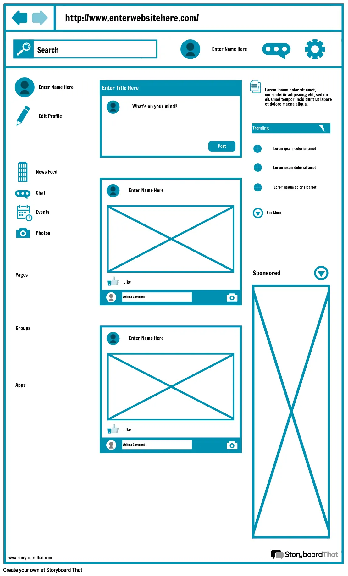 Wireframe Templates And Examples FREE Wireframe Tool Wireframe Templates And Examples FREE Wireframe Tool